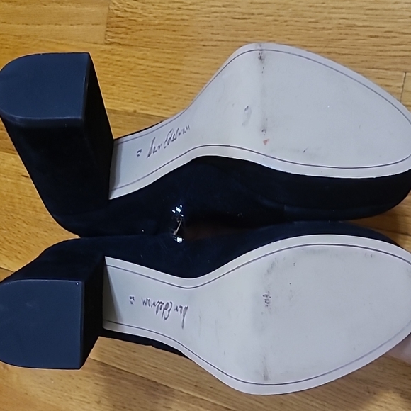 Sam Edelman Azra Black Suede platform booties - Picture 5 of 6